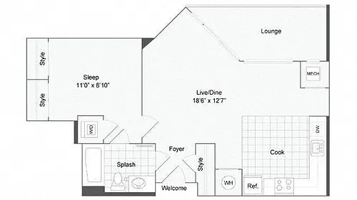 Floor plan Fall River