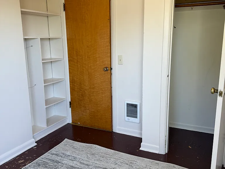 Second bedroom storage and closet.