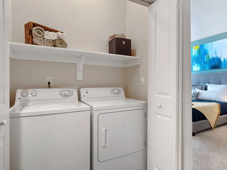 In-Home Full-Size Washer and Dryer