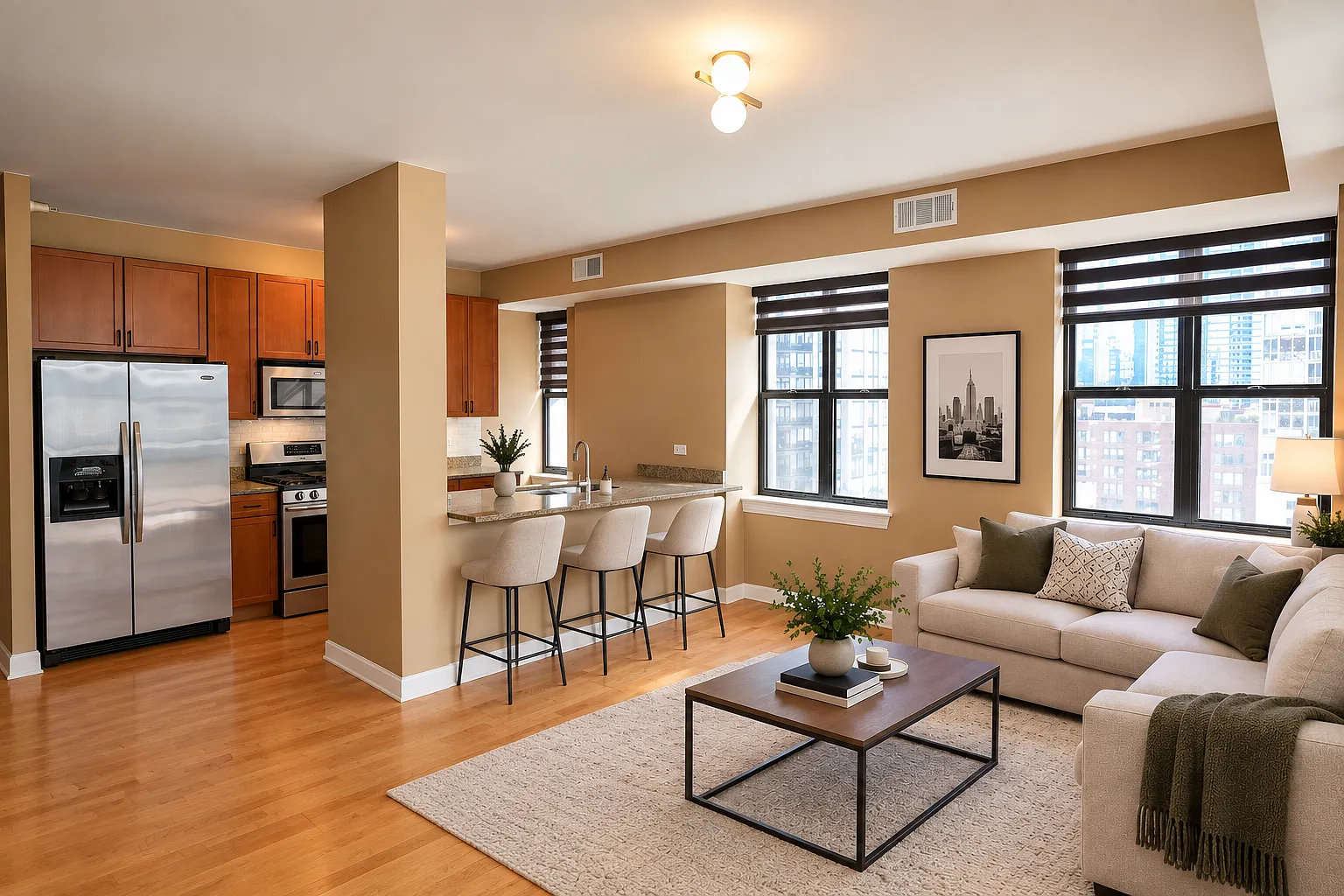 2 bed, 1100 sqft, $3,900 — Photo 1