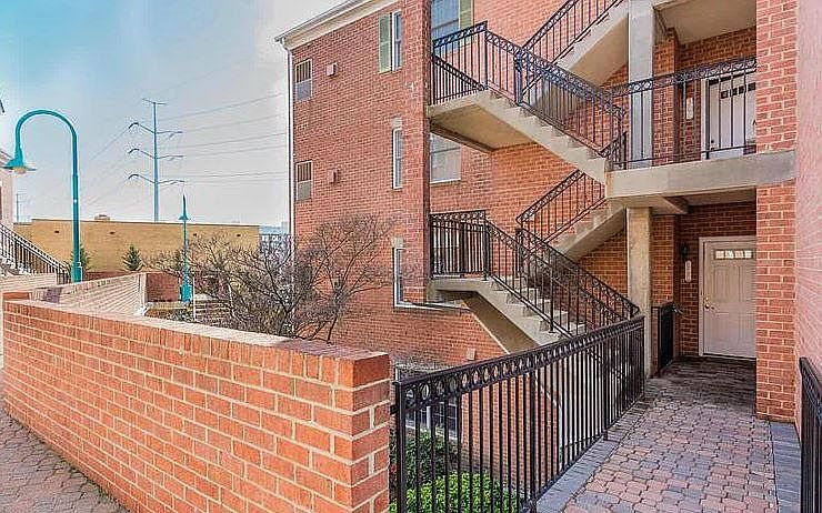 Entrance on main level