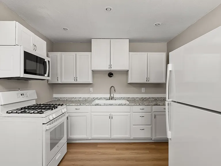 Kitchen with new appliances