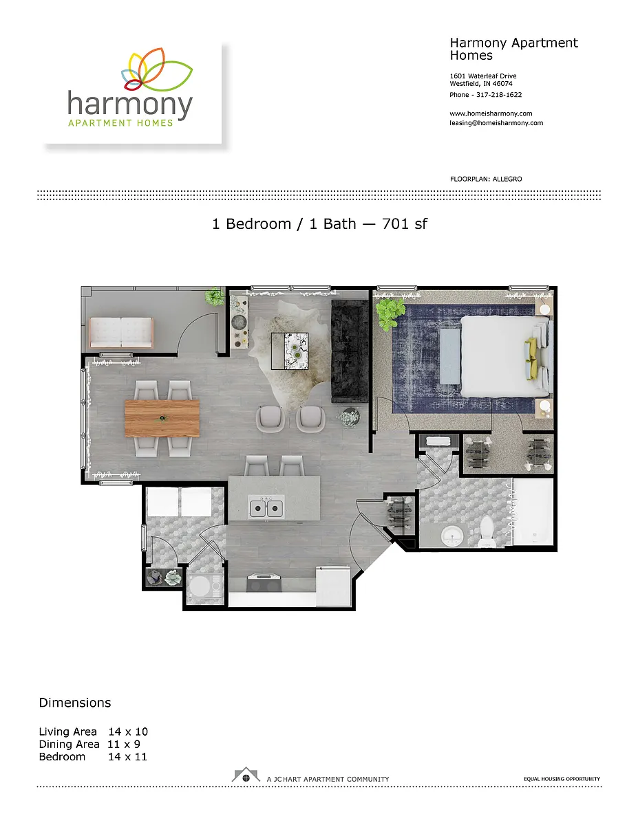 Floor plan Allegro 1.1