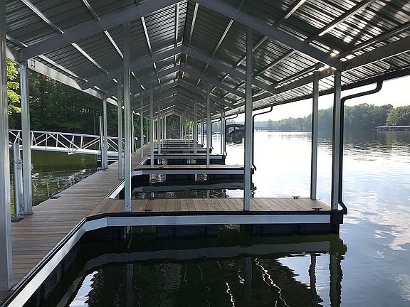 Boat Dock on Lake Hartwell