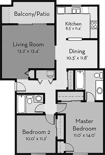 Floor plan Beach Comber
