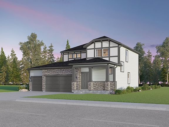 Mosaic 4 Elevation C at Barefoot Lakes in Firestone, CO