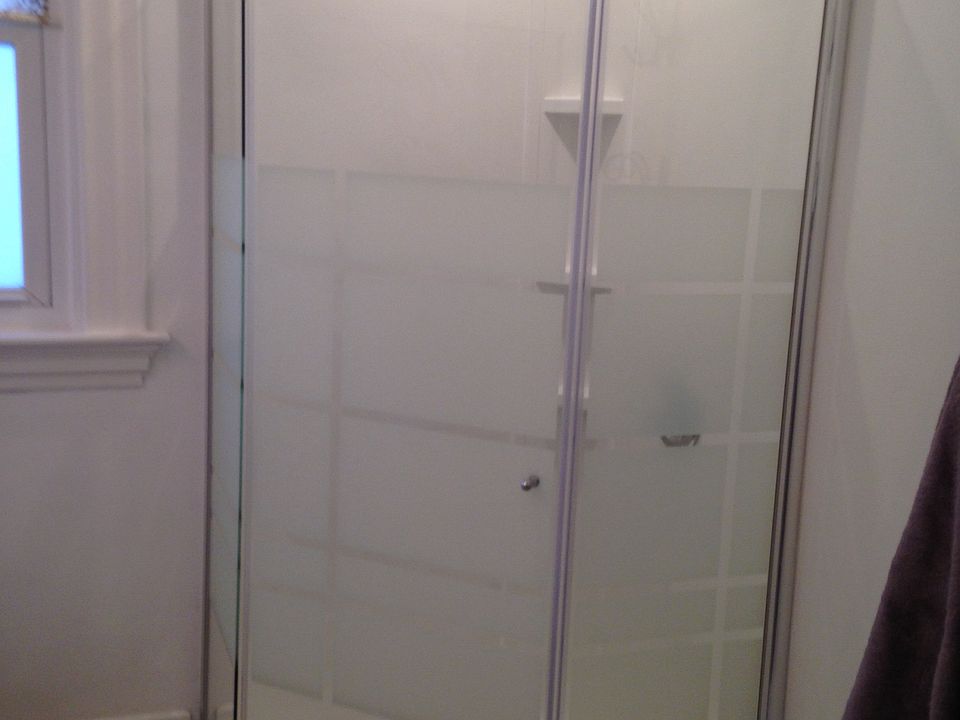 Walk in shower