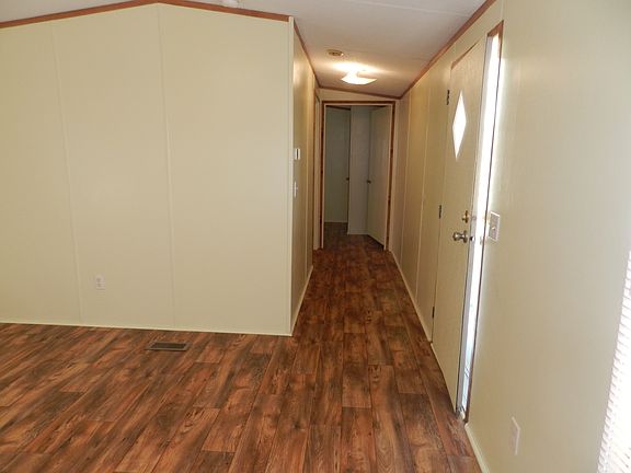 Hall from Den to 2 bedrooms