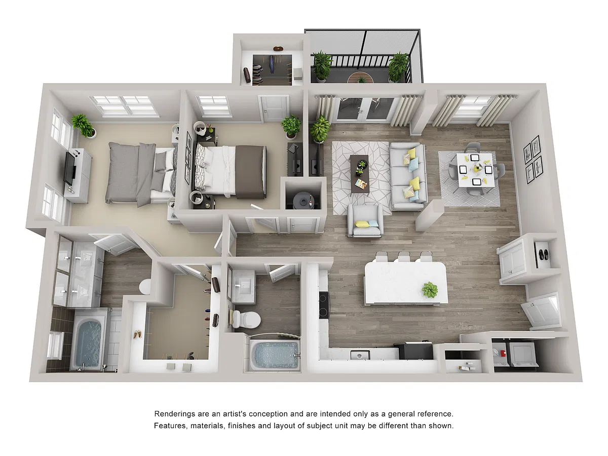 Floor plan B1