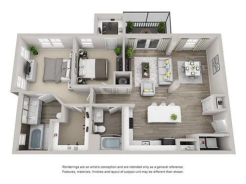 Floor plan B1