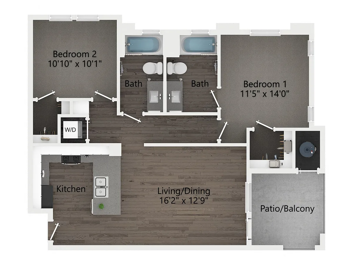 Floor plan 2A
