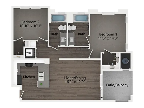 Floor plan 2A