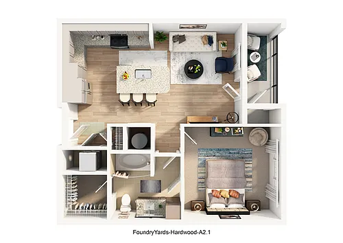 Floor plan A2