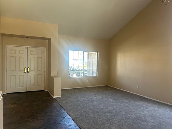 Entrance and living room.