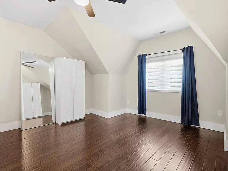 Primary bedroom. Room for a king-sized bed!