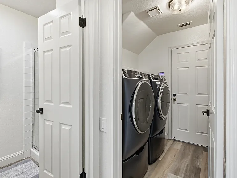 Laundry area