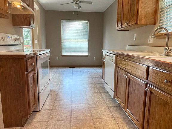 Kitchen view from Laundry area