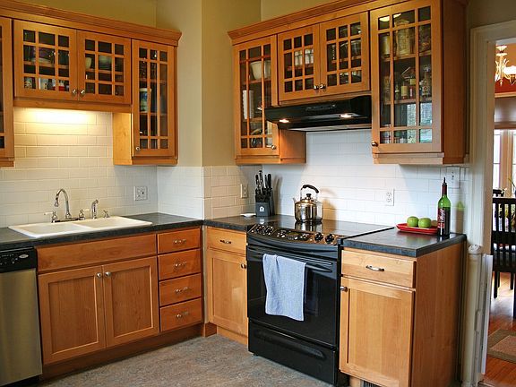 Remodeled kitchen