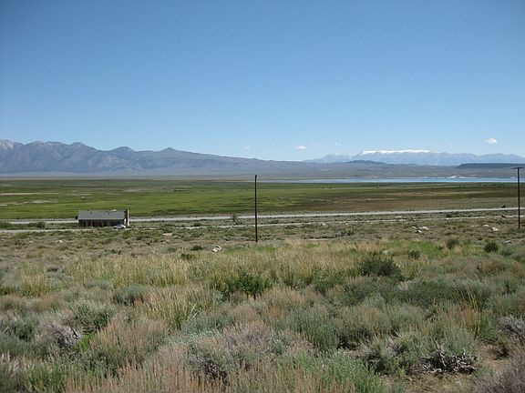 View from upper parcel of Brick Building on Lower Parcel