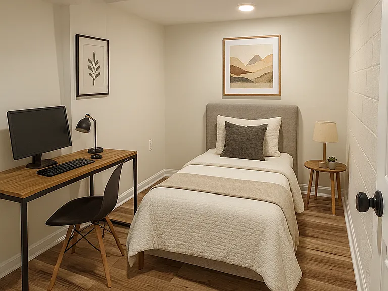 Staged Den