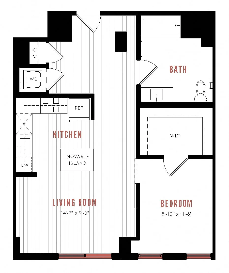Floor plan A21