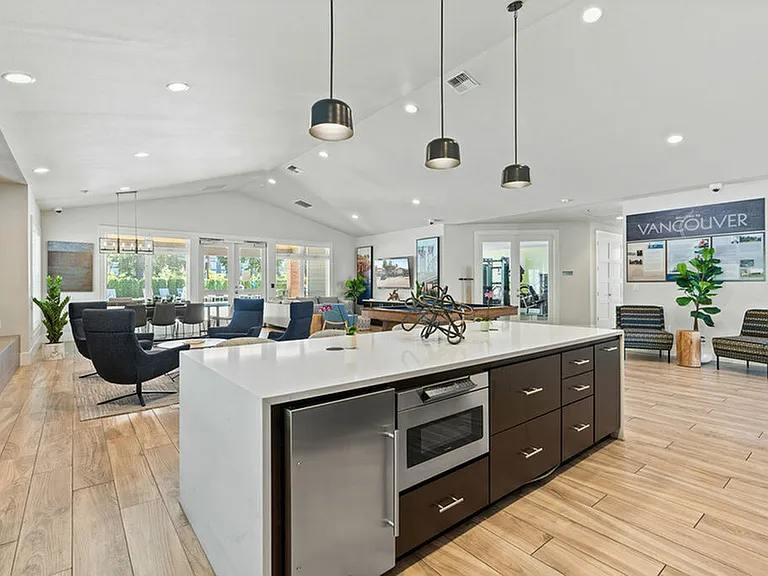 Resident Clubhouse with High-End Finishes