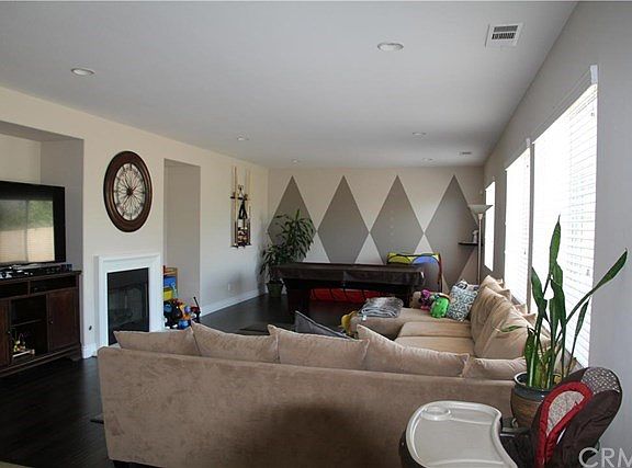 family room, photo taken from the kitchen