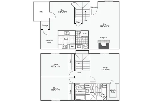 Floor plan C3