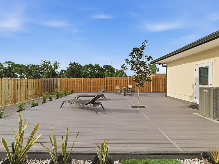 Patio deck