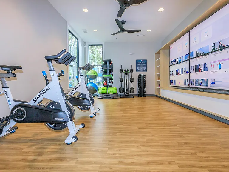 GET A JUMP ON YOUR DAY IN THE FITNESS GYM