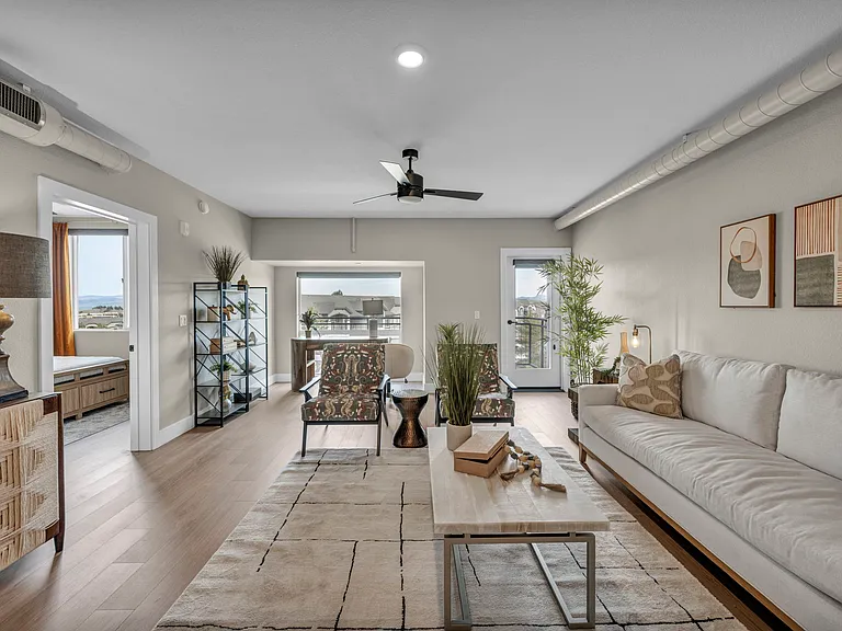 2-Bed 2-Bath - Living Room