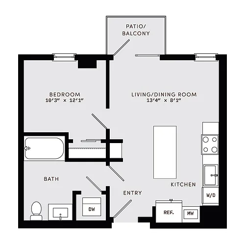 Floor plan A2 ANSI