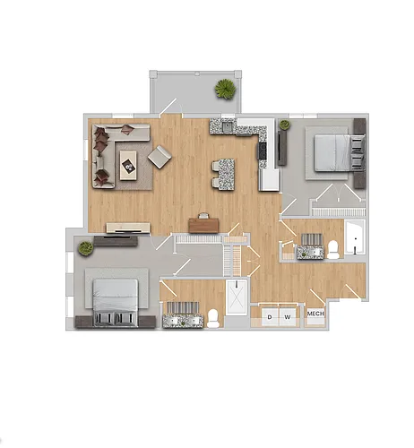 Floor plan Cambria