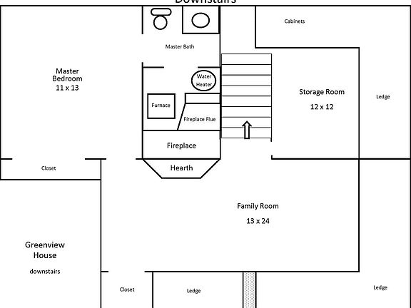 House Floorplan - Bottom Floor House Floorplan - Bottom Floor