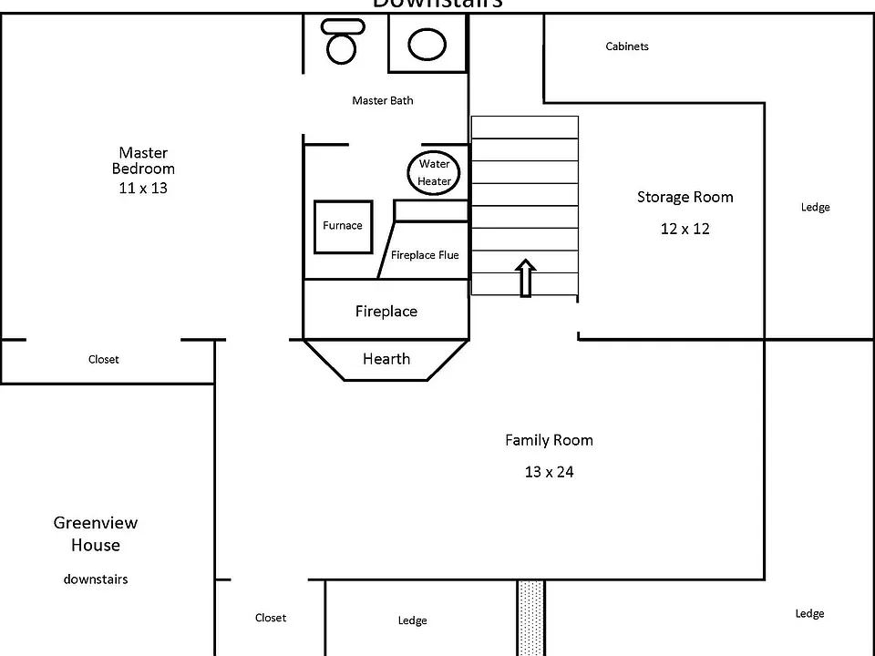 House Floorplan - Bottom Floor House Floorplan - Bottom Floor
