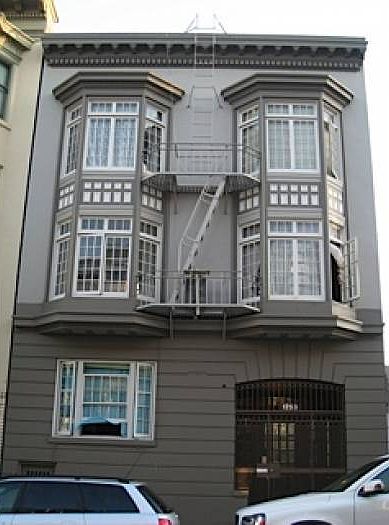 Front of the building