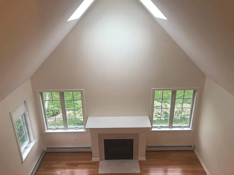 View from balcony area 2nd floor into living room