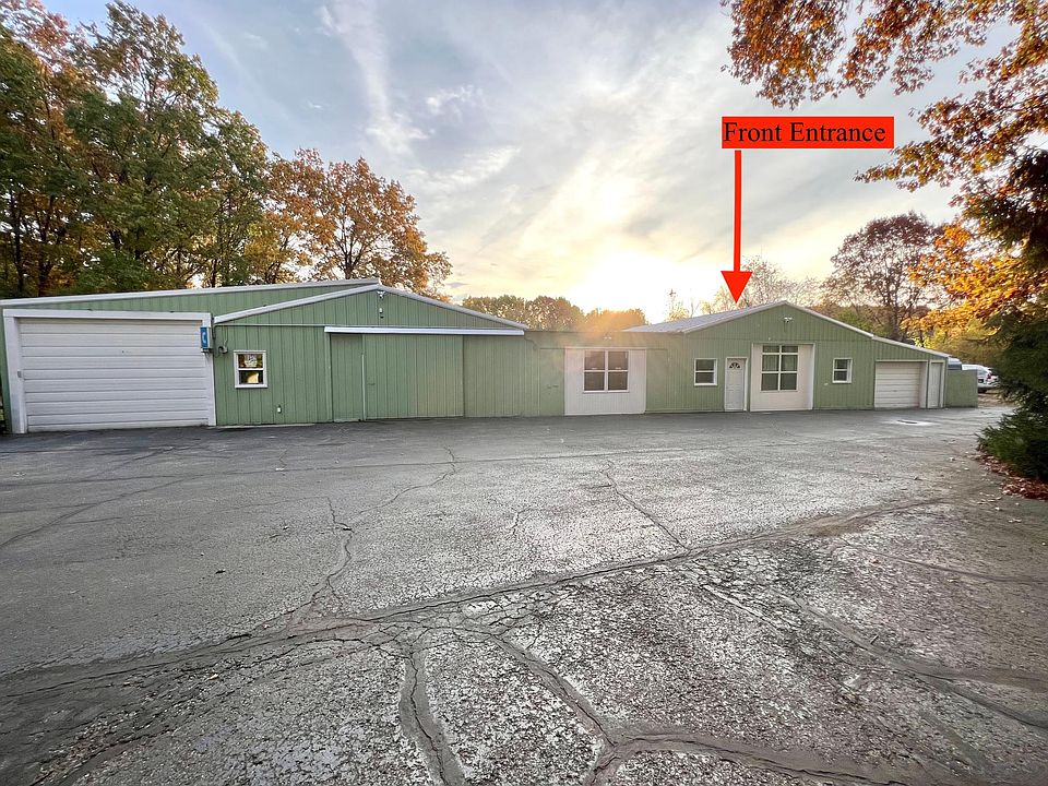 Exterior of barn- Front entrance is located here.
