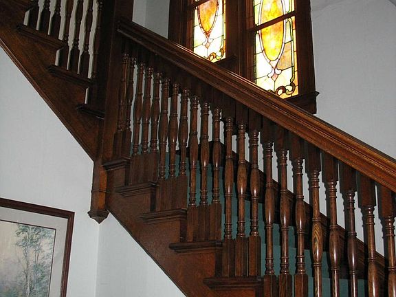 Front Stairs Leading to Apartment