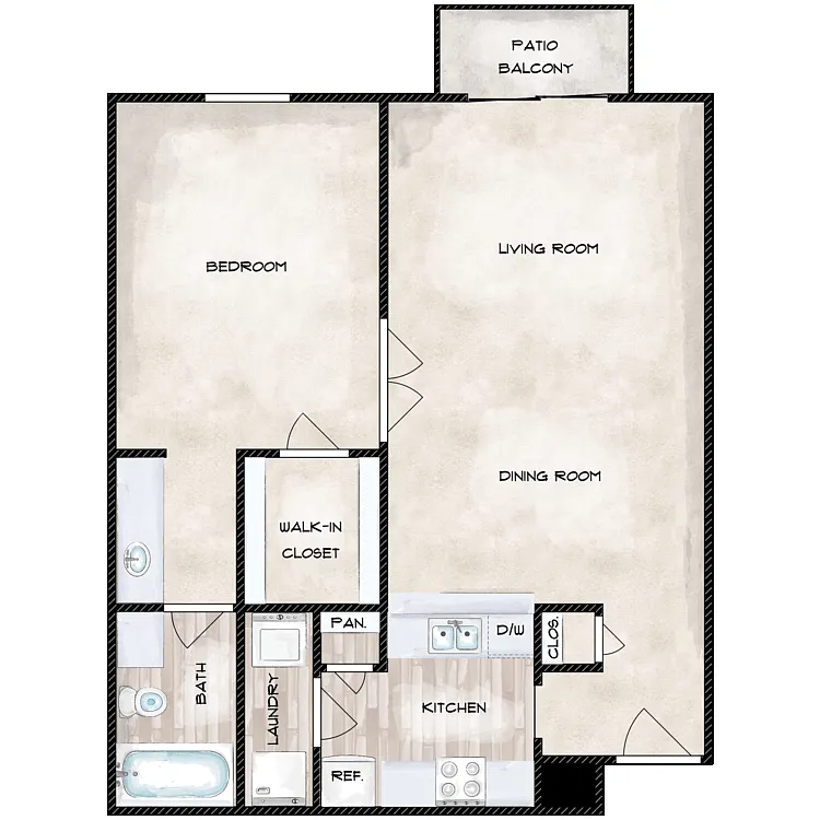 Floor plan Willow