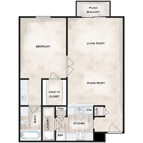 Floor plan Willow