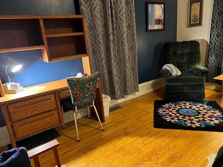 Desk and rocker