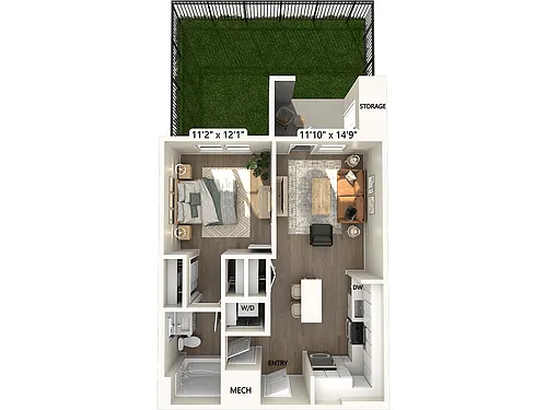 Floor plan A1-Finish1-630-230