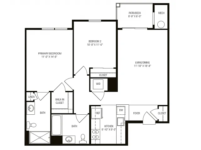 Floor plan Magnolia