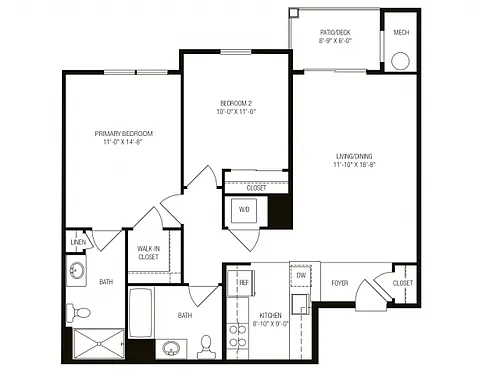 Floor plan Magnolia II
