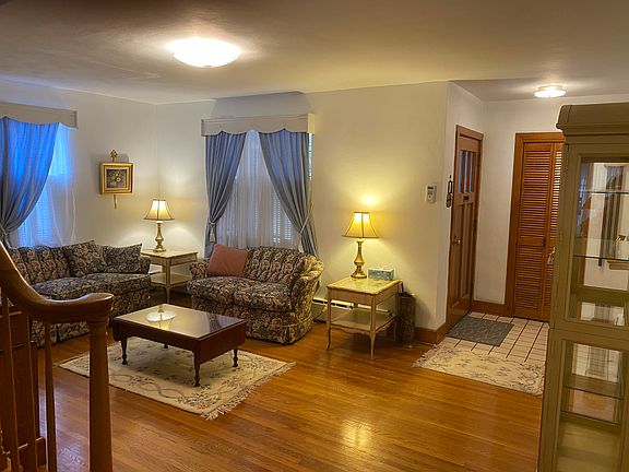 Family room and entryway
