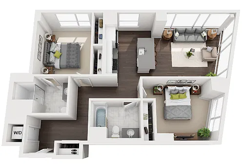 Floor plan M-D6