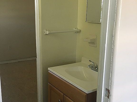 New vanity in 1/2 bath