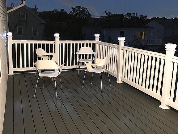 Owners Deck off Kitchen