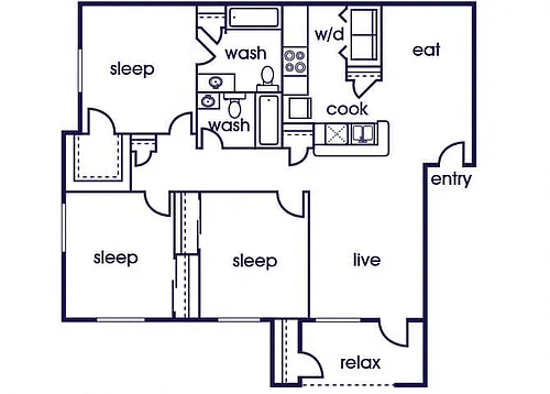 Floor plan C1